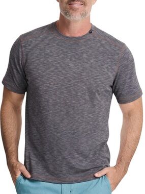 Tommy Bahama Men's Heathered Gray Short-Sleeve Tee